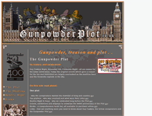 Tablet Screenshot of gunpowderplot.co.uk